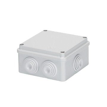 GEWISS GW44004 Rozbočovací krabice s ploch. víkem, IP55, 100x100x50mm GEWISS GW44004 Rozbočovací krabice s ploch. víkem, IP55, 100x100x50mm